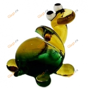 Glass Turtle Figurine