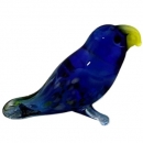 Glass figurine Parrot