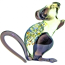 Mouse gift made of glass