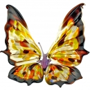 Бабочка из цветного стекла - Вид 1