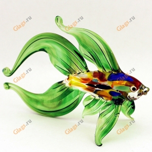 Fish made of art glass