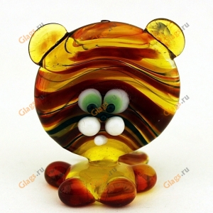 Glass Tiger Figurine