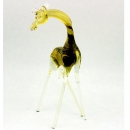 Giraffe made of glass