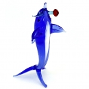 Сувенир художественный Дельфин с цветком - Вид 2