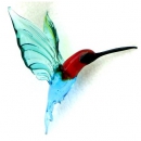 Kolibri - Anhänger aus Glas